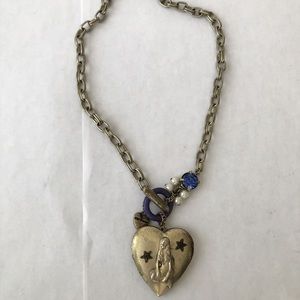 Betsey Johnson locket necklace